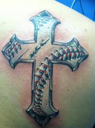 Many christians like to wear cross designs for tattoos with some lettering of their favorite verse from the bible. Pin On Baseball Tattz Teams N Baseball Stuff
