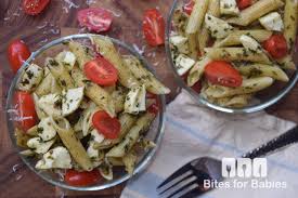 Drain, and rinse with cold water until no longer hot. Pesto Caprese Pasta Salad Bites For Foodies