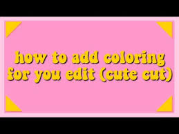 Igaeus | mbl ccp coloring pack #1 tutorial (read description). Download How To Add Coloring For Your Edit Ccp In Hd Mp4 3gp Codedfilm