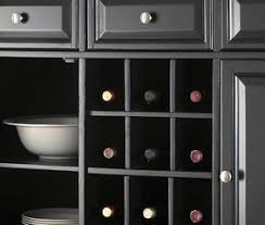 Here's five things you should do, and five things you shouldn't do when storing wine. Newport Buffet Server Sideboard Cabinet With Wine Storage In Black Finish Crosley Furniture Kf42001cbk Sideboards And Servers