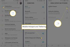 When amazon echo dot connects to the hotspot, alexa then confirms a successful connection. How To Use Your Android Phone As A Portable Wi Fi Hotspot
