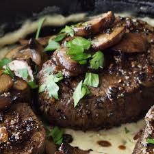 Spread the mixture on the filet and brush it evenly over the top and sides. Barefoot Contessa Filet Mignon With Mustard Mushrooms Recipes