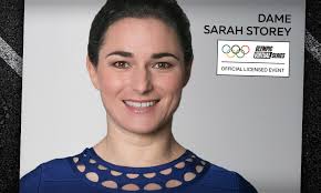 Dame sarah storey began her quest to become great britain's most successful paralympian by smashing her own world record en route to stylishly retaining c5 3000m individual pursuit gold. Olympic Virtual Series Dame Sarah Storey Zwift Powerup Cycling Podcast Zwift Insider