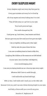 Every Sleepless Night Letter To My Boyfriend Poems About Life Sleepless Nights