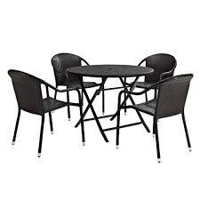 Great, click the 'allow' button above. Crosley Palm Harbor 5 Piece Wicker Outdoor Dining Set Ko70012br The Home Depot Patio Dining Furniture Patio Dining Set Outdoor Dining Set