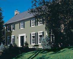 Vinyl siding is available in literally hundreds of colors, but availability affects cost. Royal Siding In Cypress With Black Shutters Green House Exterior House Exterior House Designs Exterior