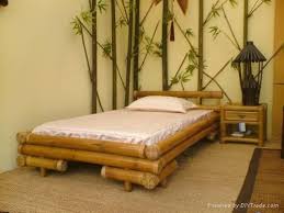 Vietnam Bamboo Indoor Furniture Bamboo Bed Rumah Tempat Tidur Kebun