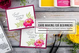 Neenah has an excellent brand of card stock. Card Making Tutorials For Beginners Make Beautiful Cards Card Making Made Easy With Andrea Walford