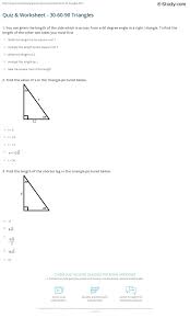 When you are finished, you may print or share your results. Right Triangles Test Answer Key
