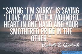 80 I M Sorry Quotes To Help You Apologize Planet Of Success