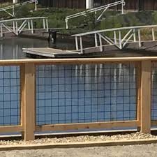 As soon as we installed it, we hated it, so it was never painted or stained. Wild Hog Wire Railing Panels Pro Deck Supply Store