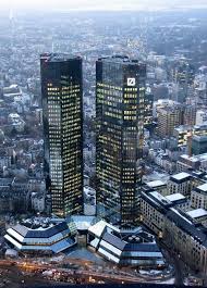 Frankfurt Die Tuerme Der Deutschen Bank Mit Blick Ueber Das Westend Frankfurt Deutschland Frankfurt Am Main Frankfurt