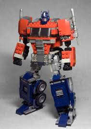 Mecha Guy Kre O Optimus Prime Customized Build Lego Transformers Cool Lego Creations Cool Lego