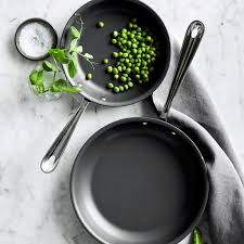 All Clad Ns1 Nonstick Induction Frying Pan Set Of 3 Williams Sonoma