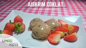 Malah, anak anda pasti akan suka! Aiskrim Coklat Tanpa Ice Cream Maker Youtube