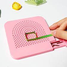 Handmade Quilter S Grid Guide For Paper Folding Crafting Paper Quilling Paper Craft Tool Diy Paper Paper Craft Tools Quilling Paper Craft Paper Folding Crafts