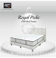Royal pedic offers both traditional innerspring mattresses and latex mattresses. Royal Pedic Mattress With Free Bedframe Delivery Promotion