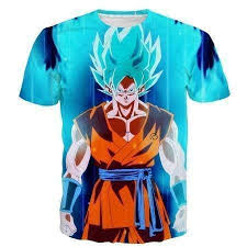 The adventures of a powerful warrior named goku and his allies who defend earth from threats. Dragon Ball Z Clothing Shirt Super Saiyan Blue Goku And Vegeta T Shi Otakuform