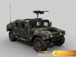 3d model free download for after effects. Desire Fx 3d Models Humvee 3d Model