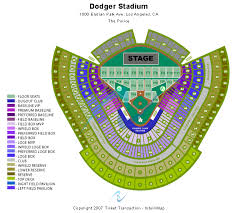 Bright Dodger Seating Dodger Stadium Seat Views