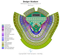 bright dodger seating dodger stadium seat views