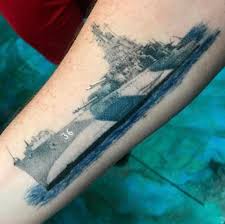 Contact us today to learn more! U S S Nevada Battleship From Ww2 Got It Done A Year And Some Change Ago Tattoo