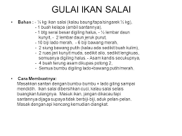 Ikan sembilang segar bugar ni memang masih hidup ketika disiang. Masakan Melayu Riau Khas Pekanbaru Ppt Download