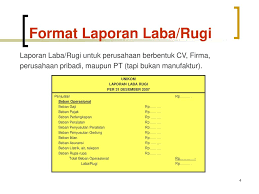 Akuntansi Biaya V Laporan Keuangan Ppt Download