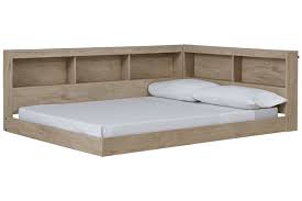 Ne kids pulse twin l shape transitional platform bed in white. Oliah Full Bookcase Storage Bed Ashley Furniture Homestore