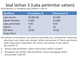 Harga pasar obligasi tanpa sertifikat rp2500000 perlembar sedangkan harga pasar sertifikat hak beli saham biasa rp100000. Pertemuan 13 Merger Dan Akuisisi Ppt Download