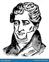 Georges Cuvier, Vintage Illustration Editorial Stock Image