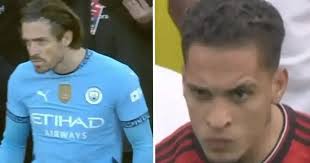 Grealish repeated the legendary Antony meme while coming