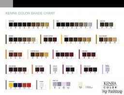 kenra demi permanent color chart