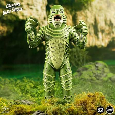 Creature From The Black Lagoon - Vinyl Designer Figure by Attack Peter -  Green Timed Edition Variant