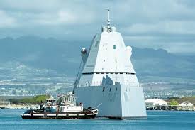Ddg 1000 zumwalt, the first vessel built under the us department of defense's dd(x) programme, was delivered to the us navy in may 2016. New Us Guided Missile Destroyer Arrives In Pearl Harbor Hawaii Tribune Herald