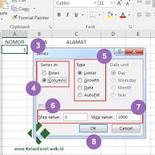 Mengetikkan angka secara manual seperti ini bisa dibilang cara yang paling dasar dan mudah. 4 Cara Mudah Membuat Nomor Urut Otomatis Dengan Microsoft Excel