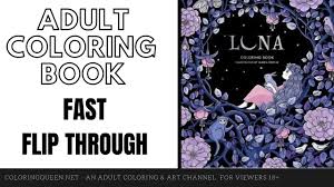 Download and print these nina pinta santa maria coloring pages for free. Luna Coloring Book Fast Flip Through Maria Trolle English Edition Youtube