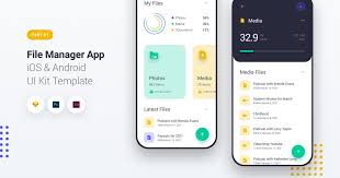 Es file explorer es una cómoda herramienta para la gestión de archivos y aplicaciones, que cuenta con multitud de funciones adicionales como eliminador de . File Manager App Ios Android Ui Kit Template 1 By Panoplystore On Envato Elements