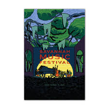 Bestellen sie ihre fotos als poster. 2020 Festival Poster By Klaus Kremmerz Savannah Music Festival