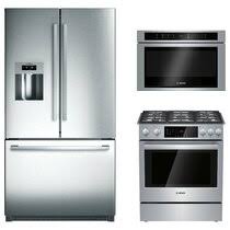 Buy bosch home & kitchen appliances like dishwashers, refrigerators, ranges, cooktops & laundry at abt. Bosch Kitchen Appliance Packages You Ll Love In 2021 Wayfair
