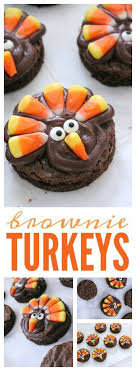 Brownie Turkeys A Fun Thanksgiving Snack Recipe For The Holidays Holiday Treats Recipes Thanksgiving Snacks Thanksgiving Snacks Recipes