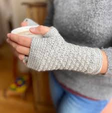 Get the free patterns here. Free Crochet Fingerless Gloves Pattern Mystical Mitts Hanjan Crochet