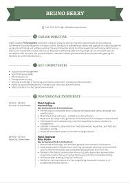 How to create an objective for a resume. Field Engineer Resume Example Kickresume