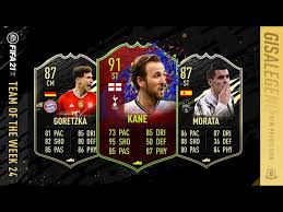 View his overall, offense & defense attributes, compare him with other players in the game. Video Fifa 21 Totw 24 Vorhersagen Ft Rb Kane Sif Goretzka Sif Morata Sif Ilicic Tif Insigne