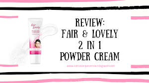 Kandungan vitamin b3 yang terdapat pada fair and lovely tersebut akan bertugas sebagai penghalang menyebarnya melanin pada kulit sehingga hasilnya kulit. Ratnasari Pevensie S Review Fair Lovely 2 In 1 Powder Cream