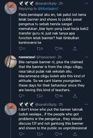 From professional translators, enterprises, web pages and freely available translation repositories. Mental Stres Punya Pasal Cikgu2 Sepakat Gantung Banner Minta Halau Pengetua Mental Dari Sekolah Mykmu Net