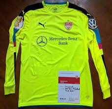 Free delivery and returns on ebay plus items for plus members. Vfb Stuttgart Goalkeeper Football Shirt 2016 2017 Sponsored By Mercedes Benz Bank