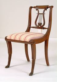 Duncan Phyfe Furniture New York Duncan Phyfe Lyre Back Hairy Paw Foot Chair For Sale Chair Chairs For Sale Vintage Chairs
