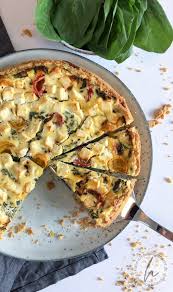 Form mit etwas öl auspinseln. Spinat Feta Quiche Gemusequiche Habe Ich Selbstgemacht