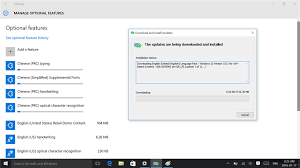 Win 10 Language Pack Stuck At Downloading Microsoft Community